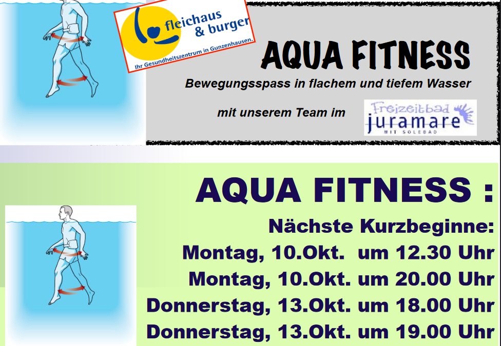Aqua Fitness – Nächste Kurse