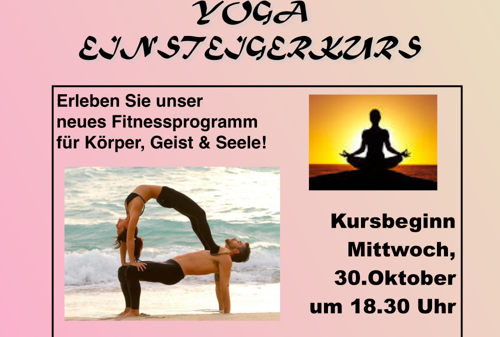 Yoga Einsteigerkurs