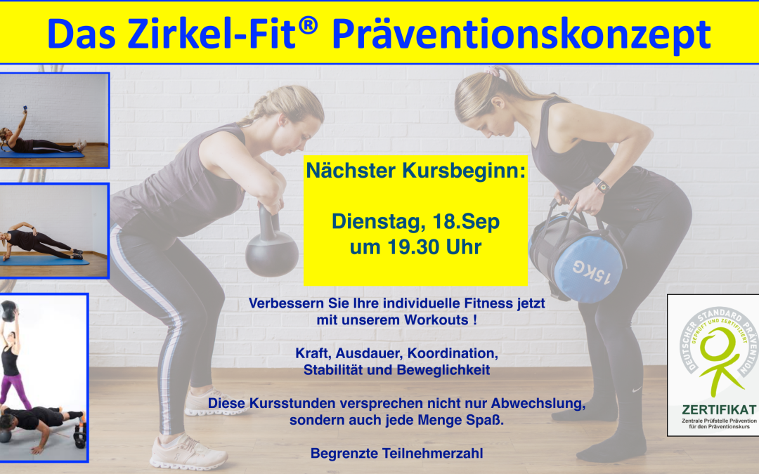 Zirkel-Fit® Präventionskonzept