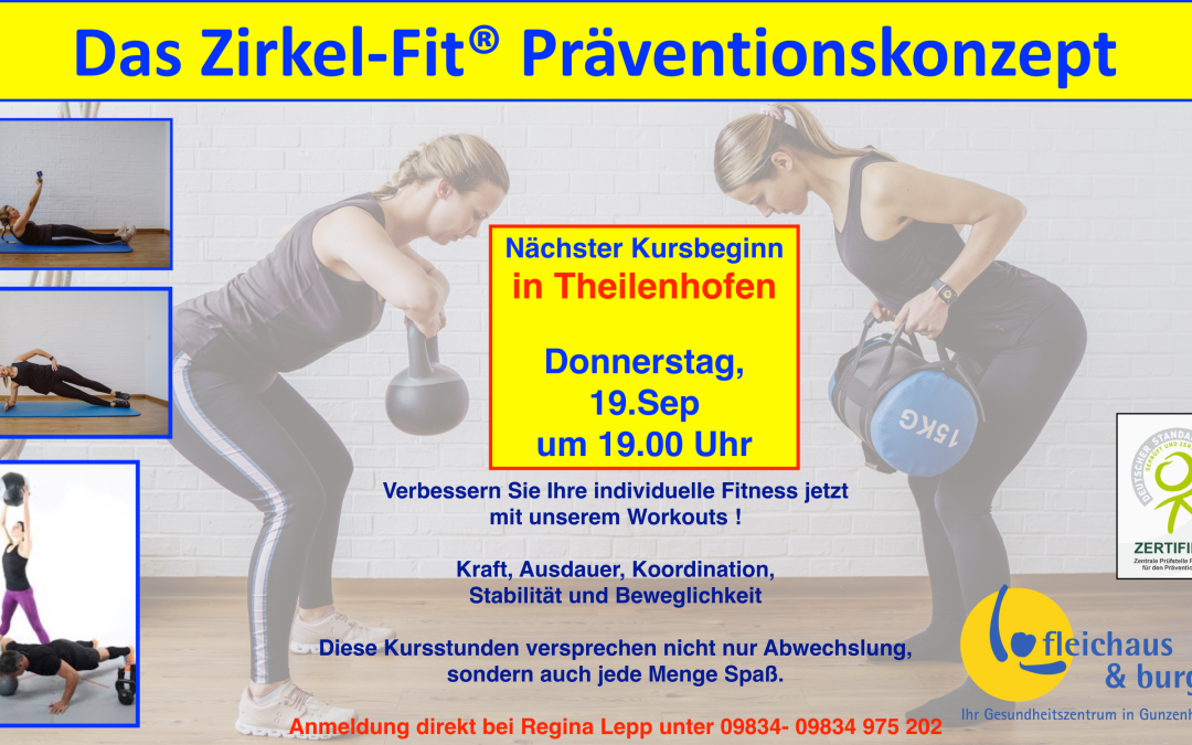 Zirkel-Fit® Präventionskonzept Theilenhofen